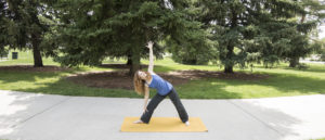 Photograph of Erin Mathiason, Denver yoga teacher and owner of Hatha Yoga with Erin